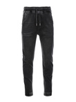Men's denim jogger pants - black P907