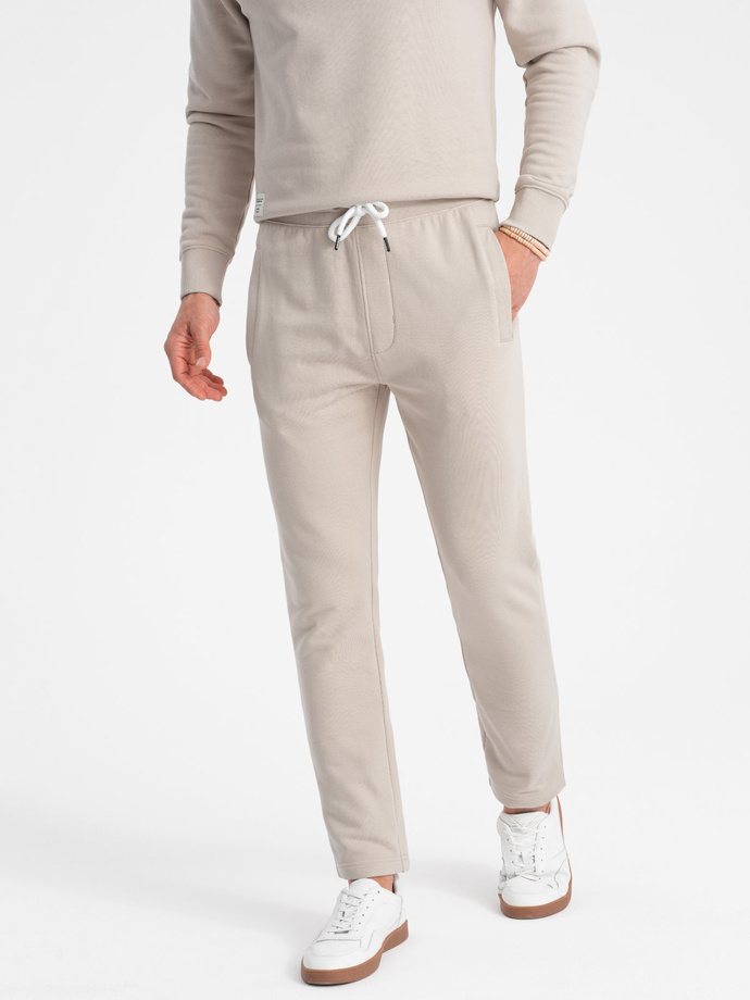 Set trening bărbați hanorac + pantaloni - cenușă V1 Z78