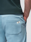 Pánské tepláky jogger - modré V7 OM-PABS-0173