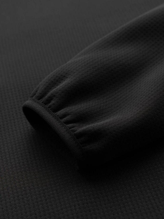 Jachetă sport ușoară colorată pentru bărbați cu fleece - maro și bleumarin V1 OM-JANP-0194