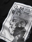 Men's cotton skull shirt - black V1 OM-TSPT-0200