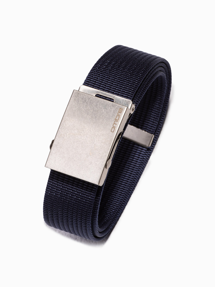 Men's belt of sash - navy blue A029