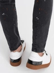 Vyriški džinsiniai SKINNY FIT - juodi P1063