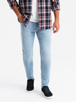 Vyriškos džinsinės SLIM FIT kelnės su elastanu - mėlynos V3 OM-PADP-0214