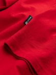 BASIC men's longsleeve with round neckline - red V5 OM-LSBL-0106
