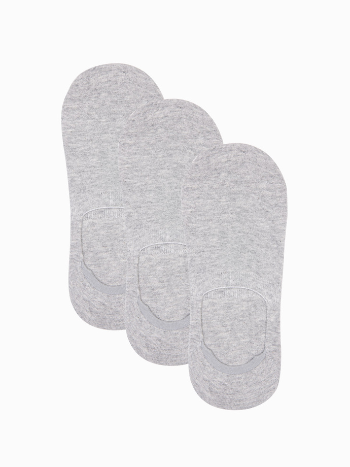 Men's foot socks 3-pack - gray V3 OM-SOSS-0103