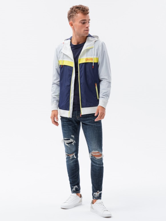 Pánska prechodná bunda - námornícka C438