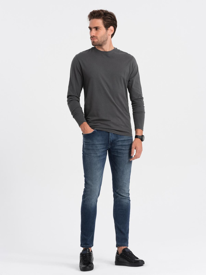 Men's plain longsleeve - mix 2-pack Z43