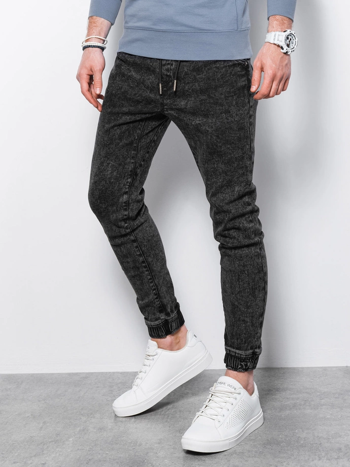 Men's joggers - black P1027