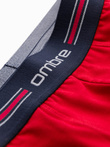 Classic fit men's boxer shorts with striped elastic band - 3 pack mix OM-UNBO-0109