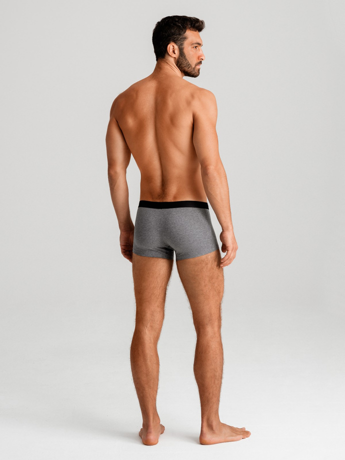 Men's underpants - grey melange U286