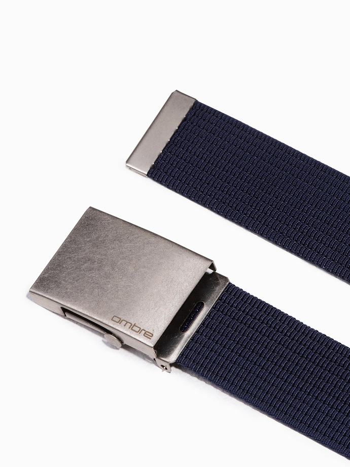 Curea tip chinga barbati - bleumarin A029