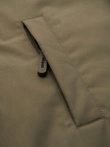 Classic men's long parka jacket - olive V3 OM-JAPJ-0313