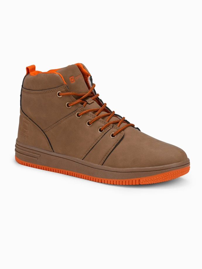 Men's sneakers - camel T311