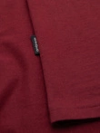 Classic BASIC men's cotton T-shirt - maroon V16 OM-TSBS-0236