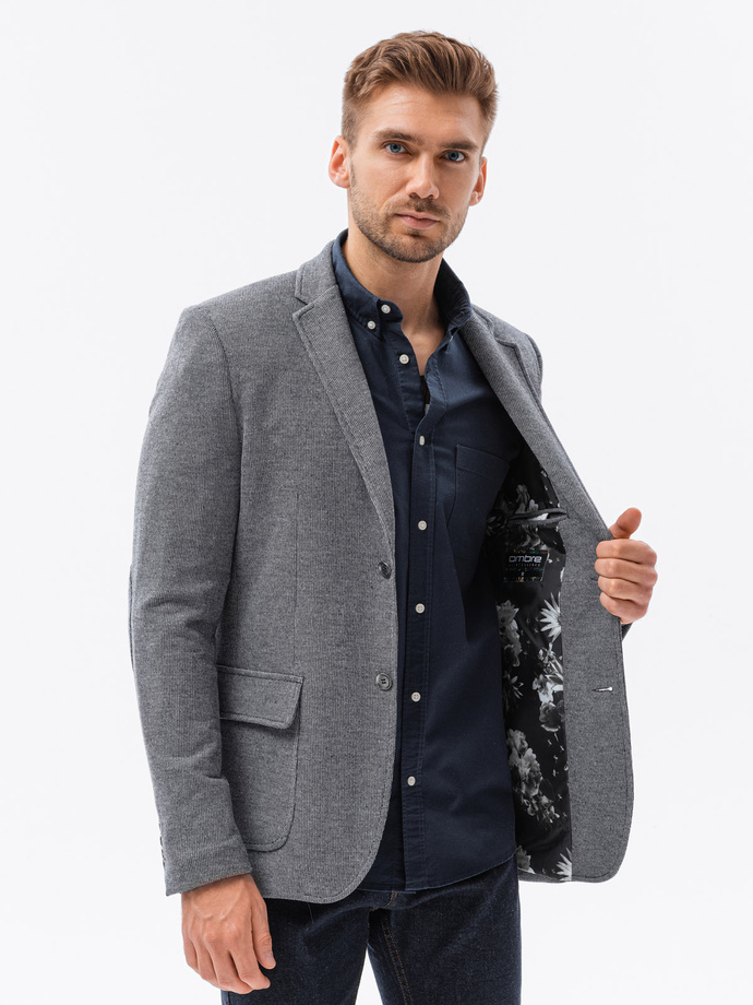 Sacou casual barbati - bleumarin M162