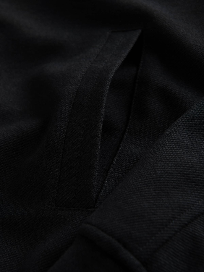 Pánská bunda bomber s raglánovými rukávy - černá V1 OM-JANP-0159