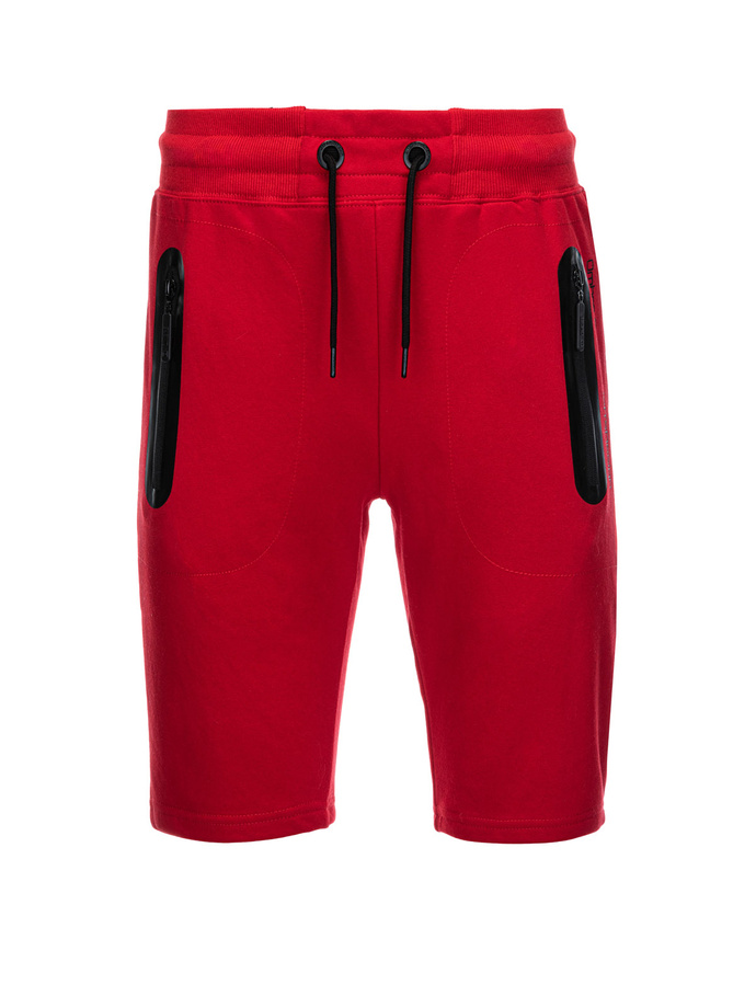 Men's sweatshorts - red V2 W239