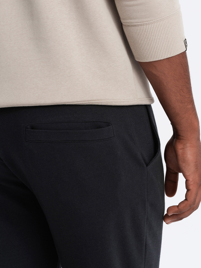 Men's logo sweatpants - black V1 OM-PASK-0167
