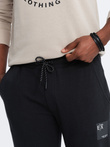 Men's logo sweatpants - black V1 OM-PASK-0167
