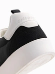 Men's old-school sneakers on thick sole - black V4 OM-FOSL-0170