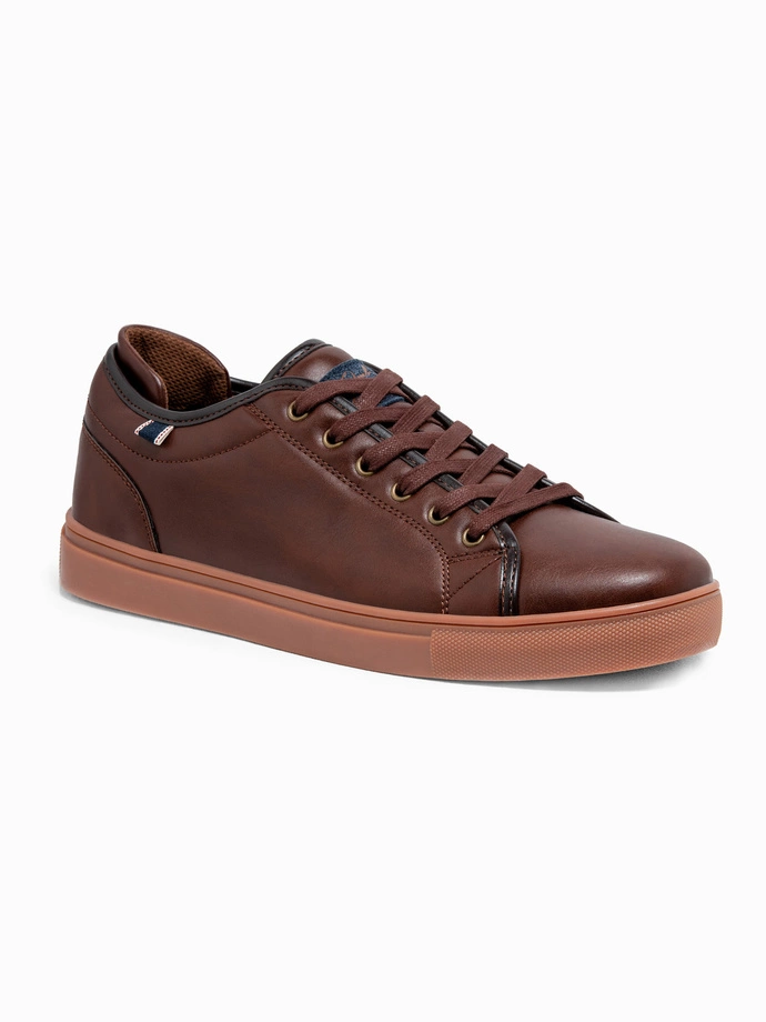 Pantofi sport casual pentru barbati - maro T419