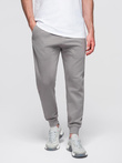 Men's jogger sweatpants - gray V8 OM-PABS-0173