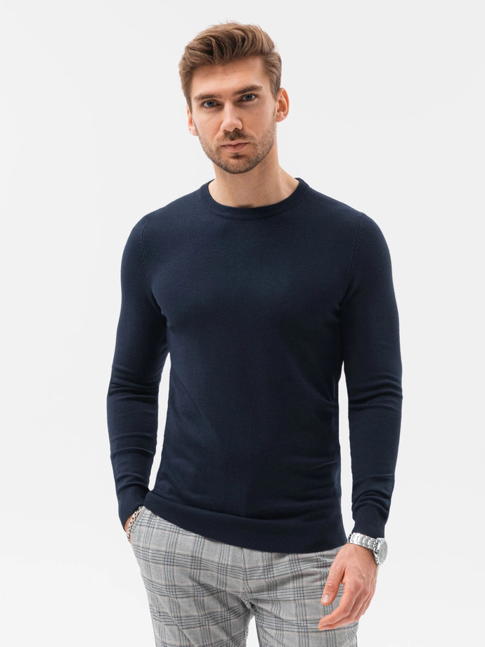 Men's sweater - navy E177