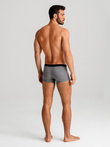 Men's underpants - grey melange U286