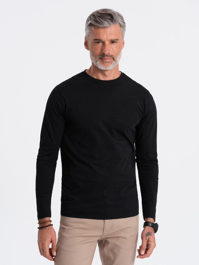 Men's plain longsleeve - mix 2-pack Z43
