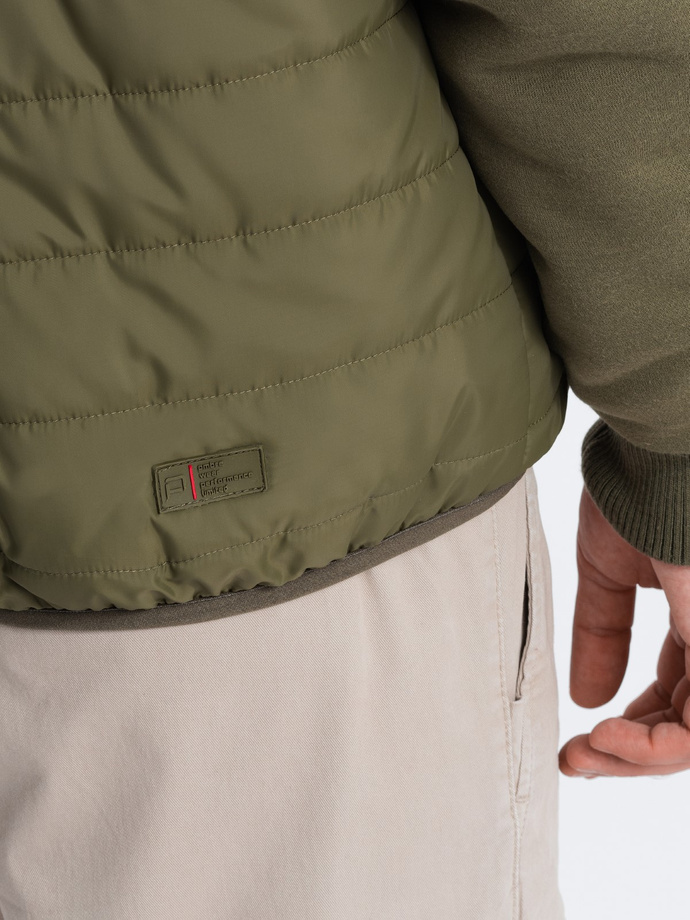 Men's mid-season jacket - olive C601