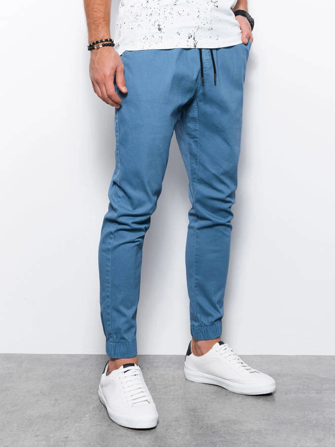Pantaloni de jogging barbati - albastru P885