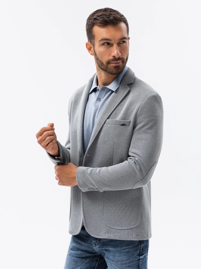Sacou casual barbati - gri M56