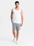 Vyriškas medvilninis marškinėlis BASIC - baltas V1 OM-TSBT-0192