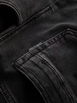 Men's denim jogger pants - black P907