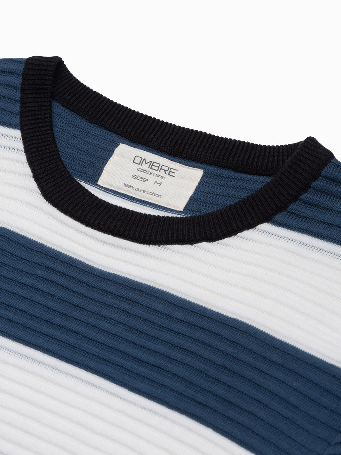 Men's sweater - dark blue E189