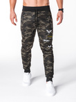 Men's sweatpants P697 - dark camo