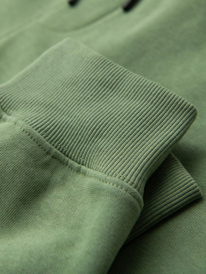 Pánske tepláky jogger - zelené V3 OM-PABS-0173