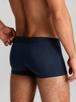 BASIC men's single color matching boxer shorts with elastane - 3 pack mix OM-UNBB-0106