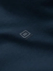 Pánské tričko SLIM FIT s kulatým výstřihem a logem - tmavě modré V2 OM-TSCT-0220