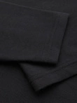 BASIC men's polo collar longsleeve - black V2 OM-POBL-0114