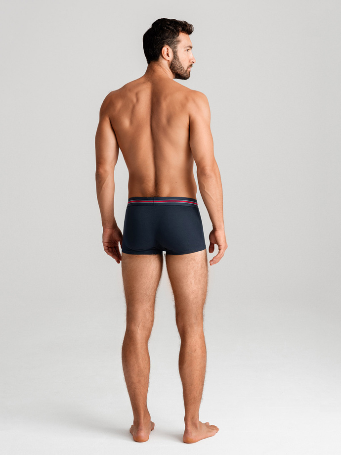 Klasické pánske boxerky s pruhovanou gumou - 3 balenia OM-UNBO-0109