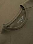 Men's COMFORT FIT T-shirt with raglan sleeves - olive V4 OM-TSCT-0240