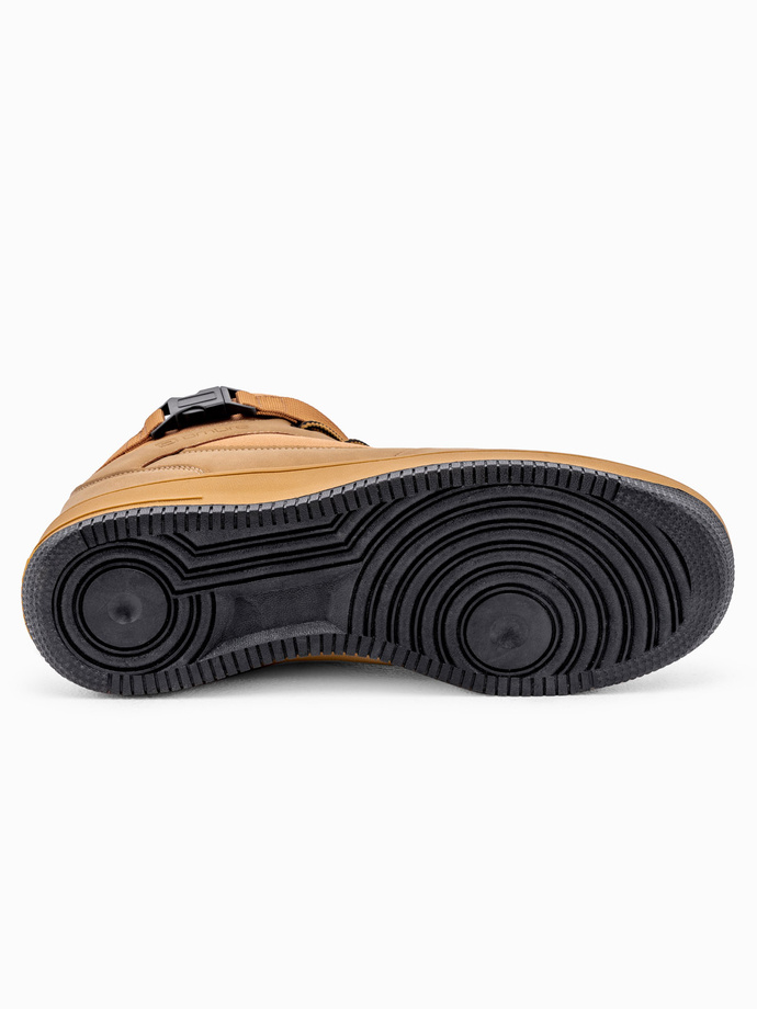 Men's sneakers - camel T317