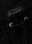 Pantaloni de trening bărbătești din tricot structurat - grafit V5 OM-PASK-0211