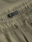 Men's JOGGERS pants with zippered cargo pockets - khaki V1 OM-PAJO-0123