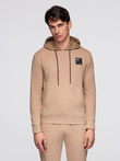 Men's sweatshirt set hoodie + sweatpants - brown V3 Z107