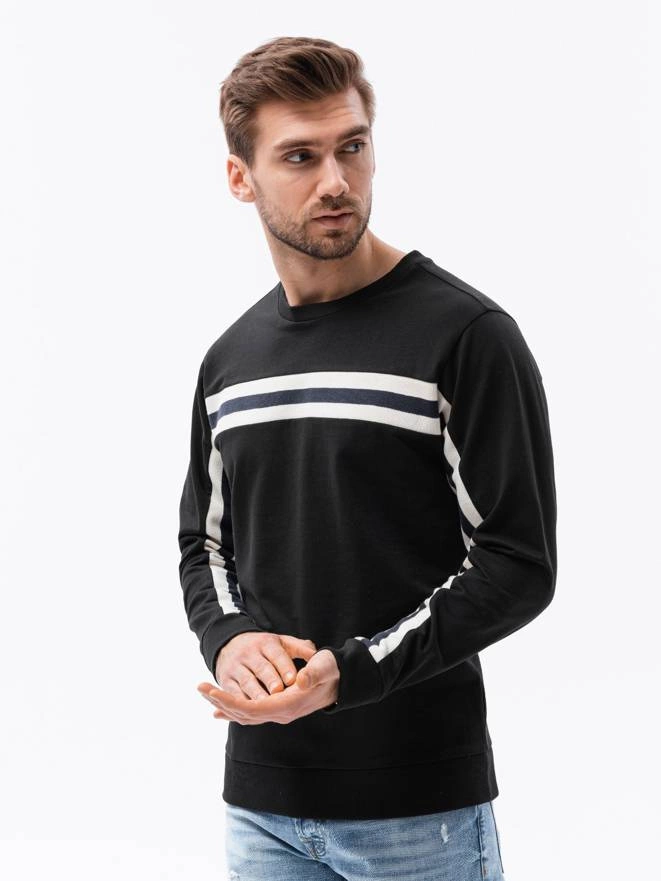 Men's sweatshirt - black B1279