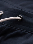 Men's rounded leg sweat shorts - navy blue V7 OM-SRSK-0105