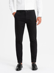 Men's uniform REGULAR FIT chinos pants - black V5 OM-PACP-0183